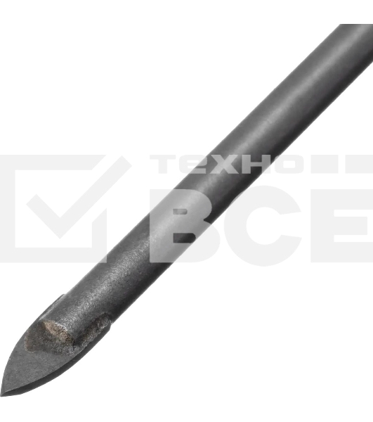 Сверло по керамической плитке и стеклу Matrix, 4 мм, цилиндрический хвостовик