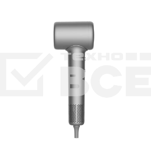 Фен Deerma DEM-CF51W темно-серый, 1400 Вт, компактный, ионизация