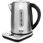 Чайник электрический Kitfort КТ-661 1.7л. 2200Вт черный/серебристый (корпус: металл), фото6