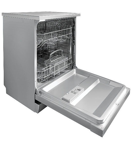 Посудомоечная машина BBK 60-DW120D, серебристый, 59.8 см, 12 компл., сушка конденсационная, 49 дБ, класс A++