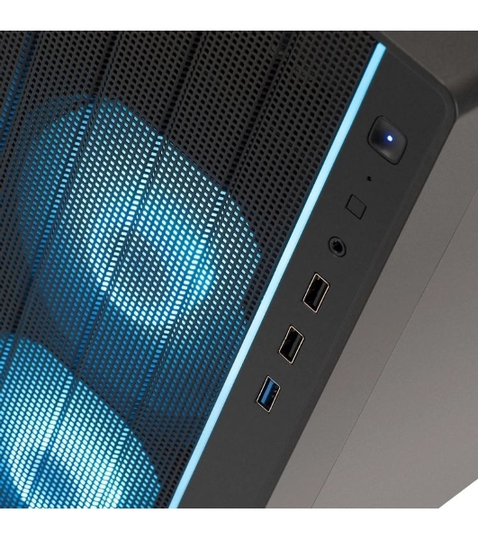 Компьютер IRU Tactio 310H6SEA MT i5 14400F (2.5) 32Gb SSD1Tb RTX5060 8Gb без ОС GbitEth 500W черный (RUS) (2164593)