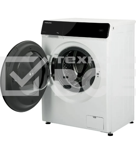 Стиральная машина HIBERG i-DDQ9-712 W  белый, загр. фронтальная макс.: 7 кг 1200 об/мин класс: А+++