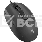Мышь проводная Defender Alpha MB-507 черный, 1000 dpi, USB, кнопки - 3, фото15