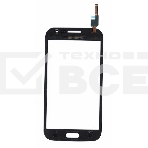 Сенсорное стекло (тачскрин) для Samsung Galaxy E5 SM-E500, черное, фото2