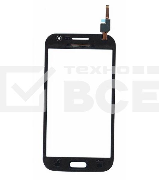 Сенсорное стекло (тачскрин) для Samsung Galaxy E5 SM-E500, черное