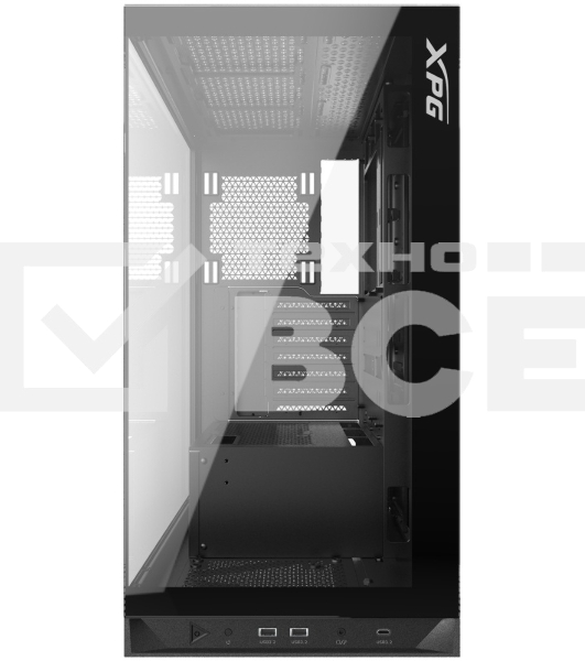 Компьютерный корпус XPG INVADER X BLACK (INVADERXMTWOF-BKCWW) Mid-Tower, Micro-ATX, Mini-ITX, Standard-ATX, USB 3.2 Gen2 Type-A, USB 3.2 Gen2 Type-C