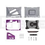 Компьютерный корпус Khadas DIY Case Purple VIMs DIY Case, Purple Color, with heavy metal plate, фото2