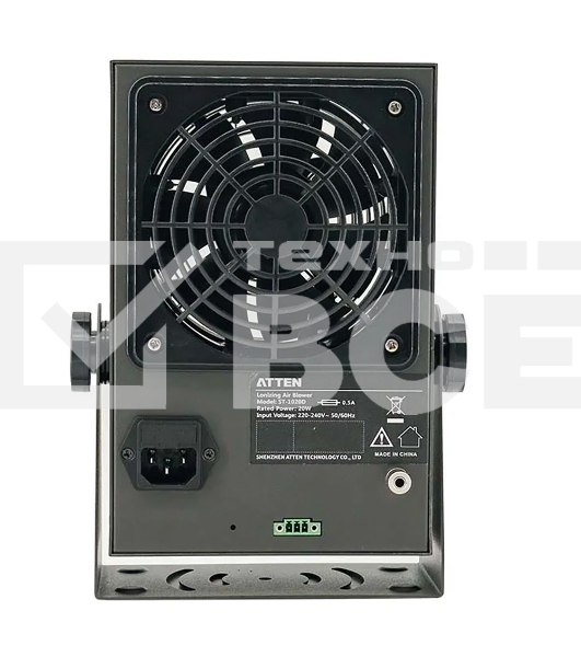 Антистатический вентилятор Atten ST-1020D  230В, 20 Вт, ЖК-дисплей