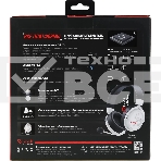 Наушники с микрофоном A4Tech Bloody MR590 Sports белый/черный 1.5м мониторные BT/Radio/3.5mm оголовье (MR590+ WIRED/SPORT WHITE), фото3