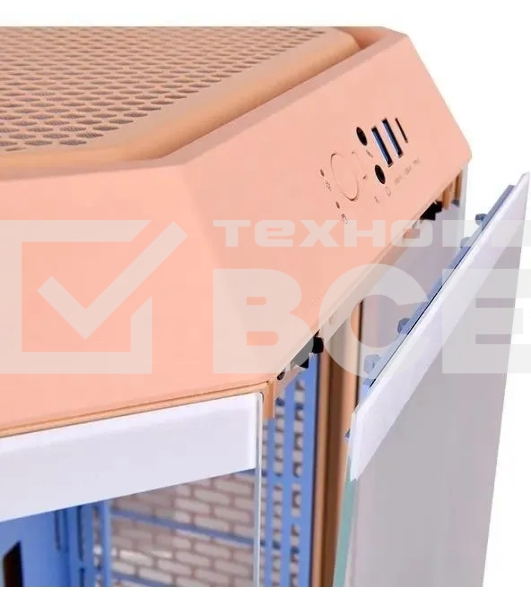 Корпус Thermaltake The Tower 300 розовый без БП miniITX 8x120mm 6x140mm 2xUSB3.0 audio bott PSU