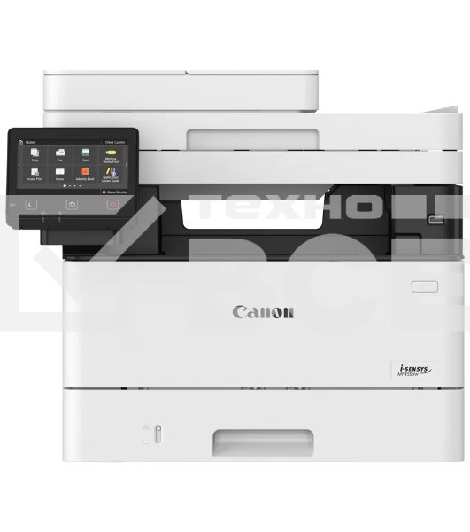 МФУ лазерный Canon i-SENSYS MF455dw (5161C006/5161C016), A4, ч/б, печ. 38 стр/мин., скан. до 38 стр/мин., 1200 x 1200 dpi (принтер) 600x600dpi (сканер), USB, RJ-45, Wi-Fi