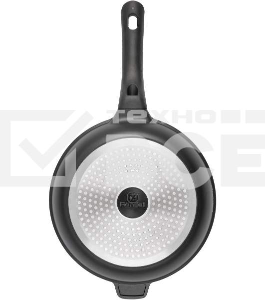 Сотейник Rondell Weiser RDA-1553, 28 см, с крышкой, черный