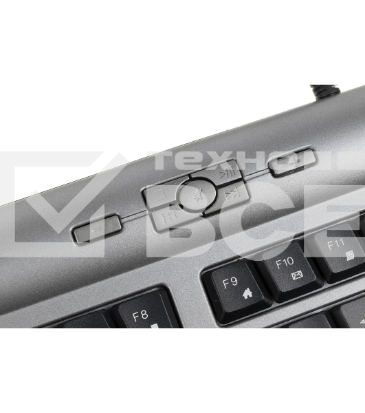 Клавиатура A4Tech KLS-7MUU проводная USB серебристый/черный