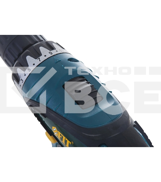 Дрель-Шуруповерт Fit CD-18RC 80176, Аккумуляторная, 18В, 2 АКБ, Кейс