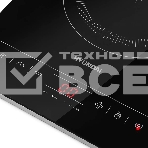 Плита Индукционная Hyundai HYC-0111 черный/серебристый закаленное стекло (настольная), фото2