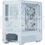 Компьютерный корпус Zalman P10 NAMU, MATX, белый, WINDOW, FRONT COVER WALNUT, 2x3.5