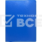 Папка с металлическим пружинным скоросшивателем Silwerhof Eco A4, пластик, 0.5мм, синий, фото 1