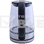 Чайник электрический Centek CT-0030 черный стекло 1.7 л, 2200 Вт, внутр. LED подсветка, защита от вкл б/воды, фото3