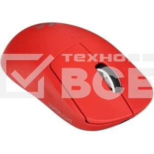 Мышь беспроводная Logitech G PRO X SUPERLIGHT 2 SE красный оптическая 44000dpi беспров. USB-C (910-007474)