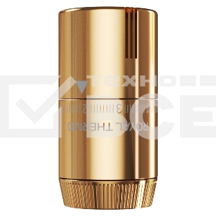 Термоголовка жидкостная Royal Thermo Design М30х1,5 (золото)