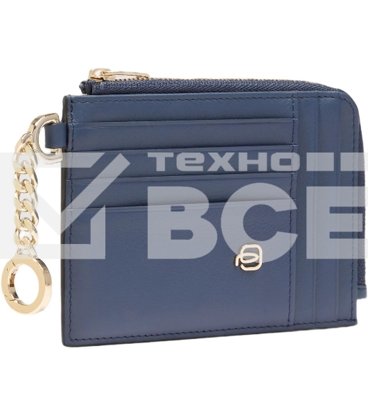 Чехол для кредитных карт Piquadro Lyra PP5910W92R/BLU4 синий натур.кожа