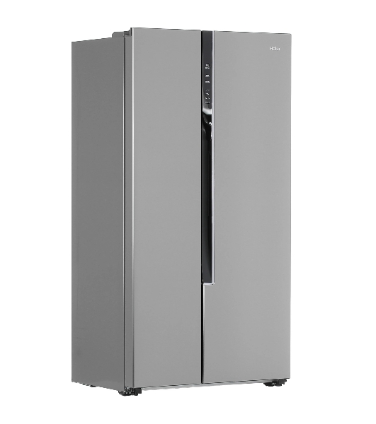 Холодильник Haier HRF-535DM7RU серебристый двухкамерный 337/167л морозилка сбоку, No Frost, Side by Side
