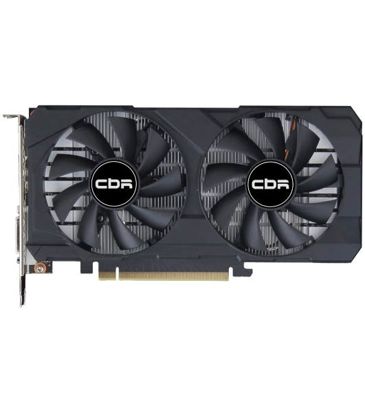 Видеокарта CBR GeForce RTX 2060, 6 GB GDDR6, 192 bit, DisplayPort, HDMI, DVI, GPU 1680 MHz