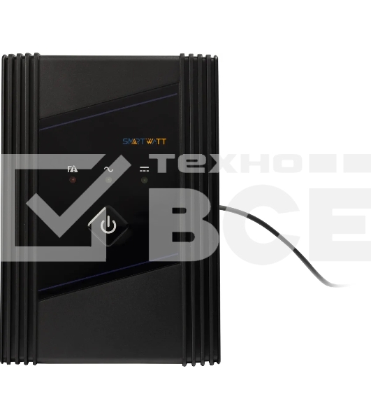 Источник бесперебойного питания SMARTWATT линейно-интерактивный, 650/360 ВА/Вт, напольный, LED индикация, Shuko CEE7/4 - 2 шт.