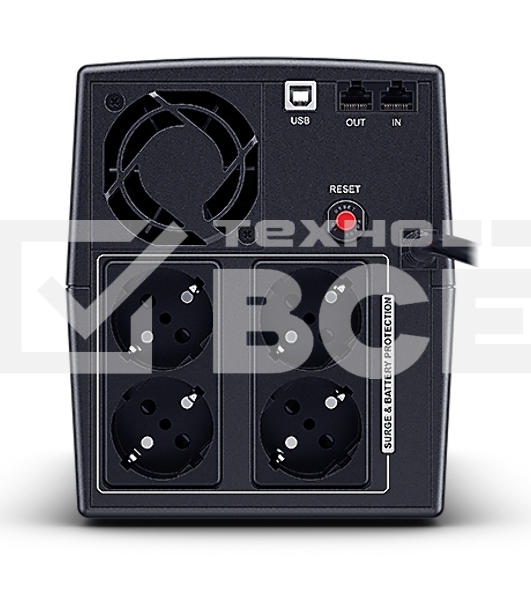 Источник бесперебойного питания CyberPower UT1500EG Line-Interactive 1500VA/900W USB/RJ11/45/USB charger A/C
