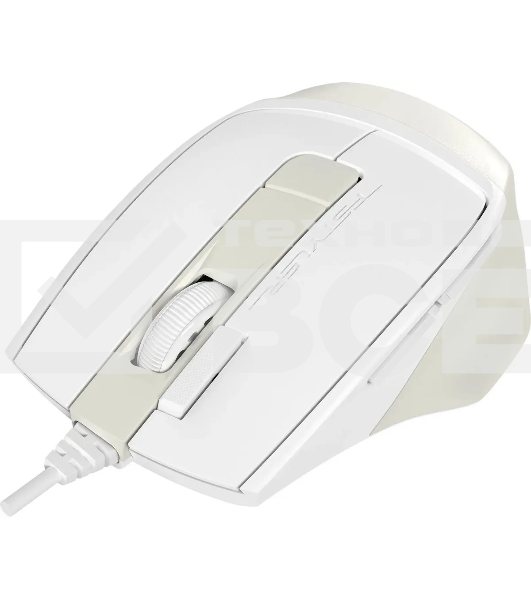 Мышь проводная A4Tech Fstyler FM45S Air бежевый, 2400 dpi, USB, кнопки - 7