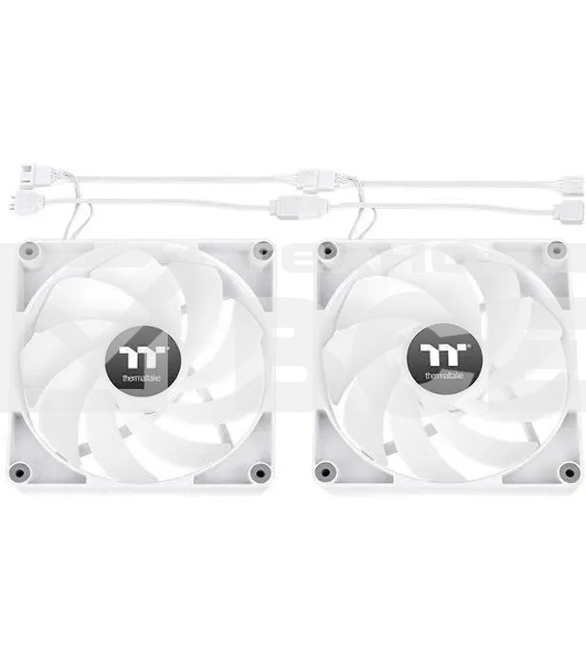 Вентилятор для корпуса Thermaltake CT120 Sync Reverse ARGB 120х120x25 белый 4-pin 31.2дБ (упак.:2шт) (CL-F175-PL12SW-A) Ret