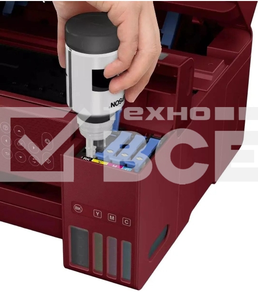 МФУ струйный Epson EcoTank L4267 (C11CJ63512) красный, A4, ч/б печ. 10.5 стр/мин., цв. печ. 5 стр/мин., 5760x1440 DPI, USB, Wi-Fi