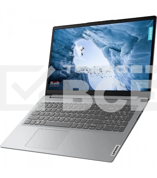 Ноутбук Lenovo IdeaPad 1 15IJL7 серый 82LX00D7PS Celeron N4500 8Gb SSD256Gb Intel UHD Graphics 15.6