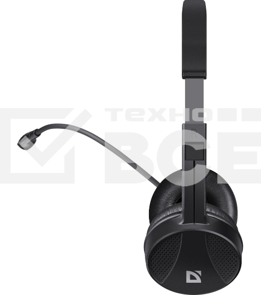 Гарнитура проводная Defender Tune 160 (черный, провод 1.8 м) (63164)