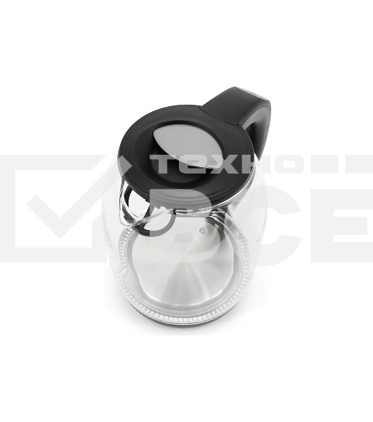 Чайник электрический Atlanta, ATH-2532 черн, стекло Стекло, 1,7л, 2200Вт, ЦИФРОВОЙ КОНТРОЛЛЕР ТЕМПЕРАТУРЫ НА РУЧКЕ, черный, температурная иллюминация, защита от перегрева без воды.