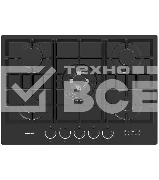 Газовая варочная панель Zigmund & Shtain M 29.7 B