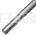 Зубило Denzel плоское, 18 х 25 х 400 мм, 40Cr, SDS MAX, фото3