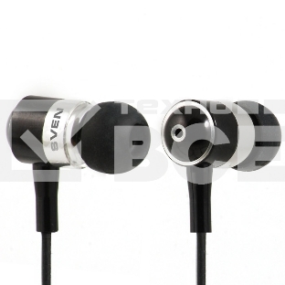 Наушники проводные внутриканальные SVEN E-10 BK (черный)