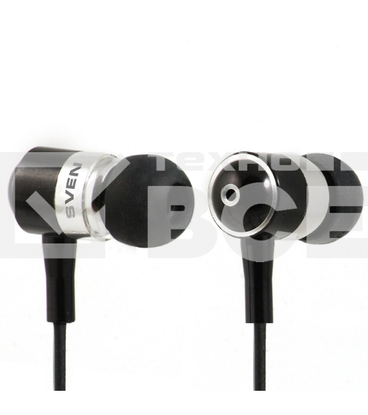 Наушники проводные внутриканальные SVEN E-10 BK (черный)