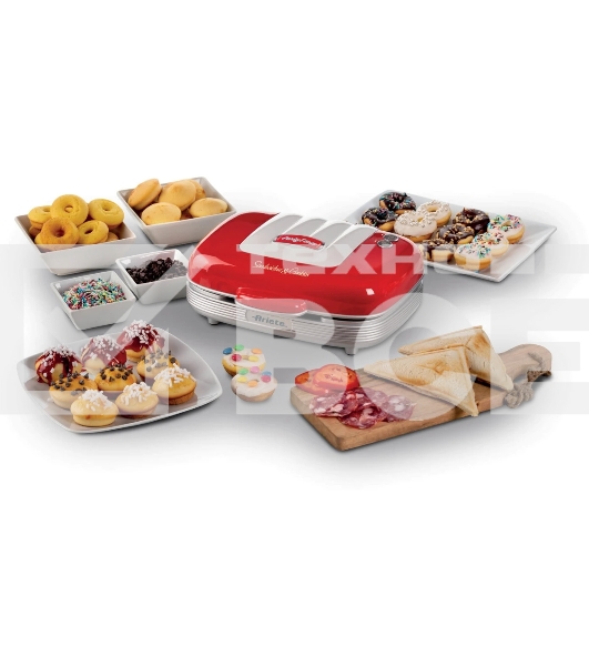 Мультипекарь/прибор для приготовления сэндвичей Ariete 00C197200AR0 красный