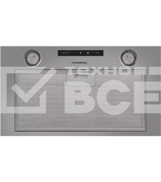 Вытяжка полновстраиваемая Maunfeld Crosby Light 5028, нержавеющая сталь, 50 см, 850 куб. м/ч, 55 дБ