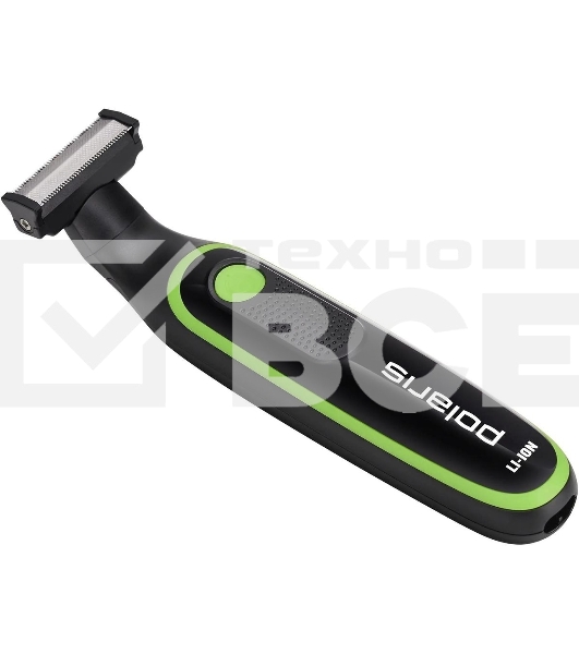 Машинка для стрижки Polaris PHC 0303RB черный/лайм 240Вт