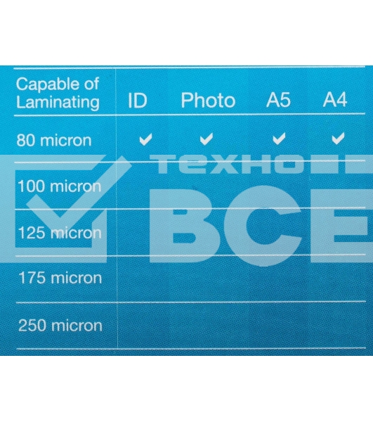 Ламинатор Fellowes Arc A4 черный (FS-45700) A4 (75-80мкм) 30 см/мин (2 вал.) лам.фото