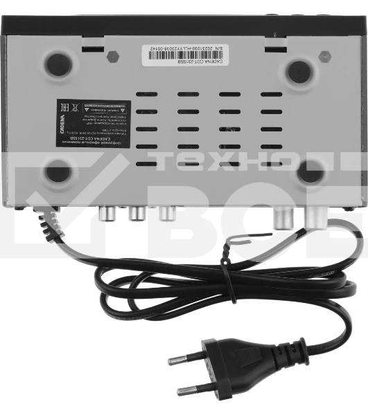 Приставка для цифрового ТВ Cadena CDT-2315SB черный, DVB-T2, DVB-T, HDMI, USB 2.0