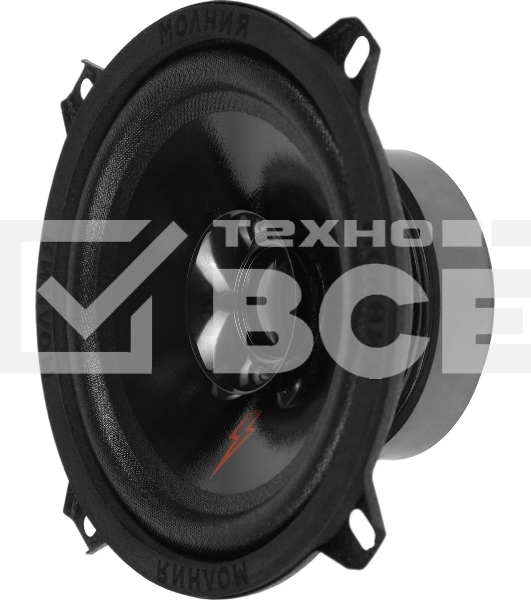 Колонки автомобильные Ural Молния АС-МЛ130 (без решетки) 120Вт 91дБ 4Ом 13см (5дюйм) (ком.:2кол.) широкополосные однополосные