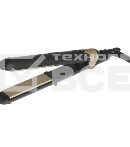 Выпрямитель для волос Galaxy Line GL 4519 черный/золотистый, 24 мм, 180 °C, 1 режим