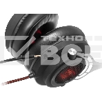 Гарнитура Defender Aspis Pro чёрный, проводная, съёмный микрофон, подсветка, фото6