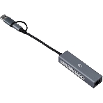 USB-концентратор Digma DHUB-LAN-4port, USB-C + USB-A, USB 3.0+USB 2.0, USB, фото7