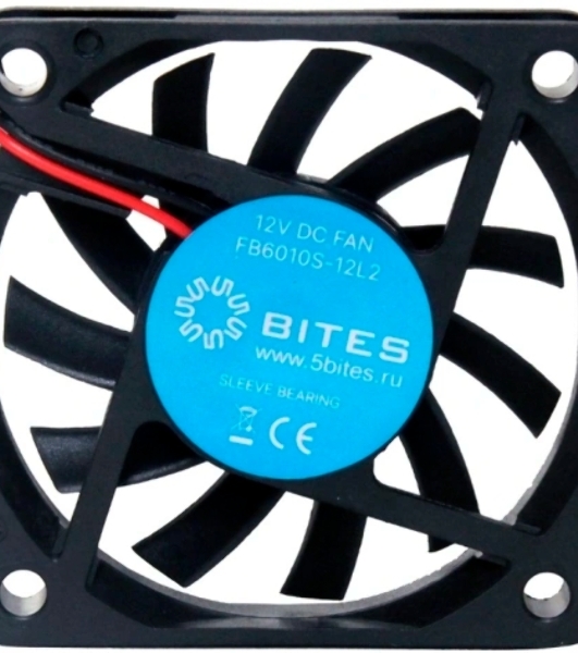 Вентилятор для корпуса 5bites FB6015S-12L2 60X15 / SLEEVE / 3000RPM / 2P