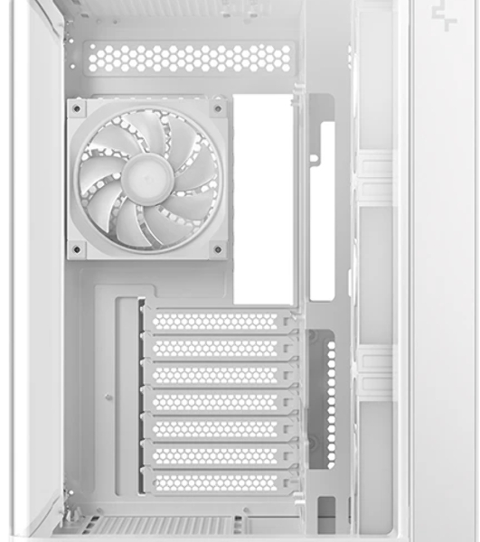 Корпус DeepCool CG530U 4F White, Midi-Tower, белый, 4 x 120 мм